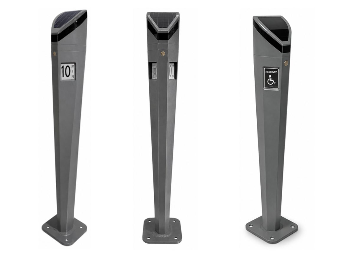 SpaceMaster smart bollard, three configurations